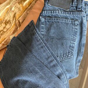 Vintage Lois Black Jeans 29 x 34"